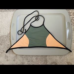 Reversible High-Neck Bikini Top NWOT